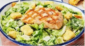 Red Lobster Classic Caesar Salad With Grilled Salmon