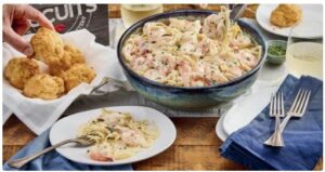 Red Lobster Linguini Alfredo Family Meal